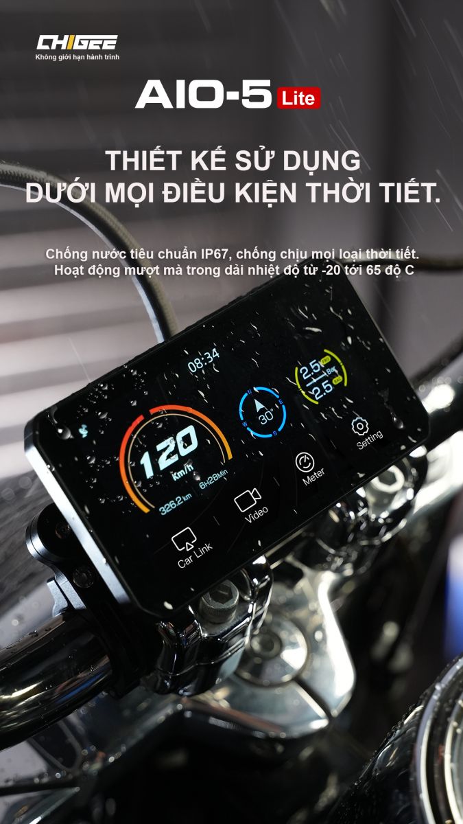 CAMERA HÀNH TRÌNH CARPLAY CHIGEE AIO-5 LITE & MÀN HÌNH HIỂN THỊ CAMERA HÀNH TRÌNH CARPLAY CHIGEE AIO-5 LITE & MÀN HÌNH HIỂN THỊ