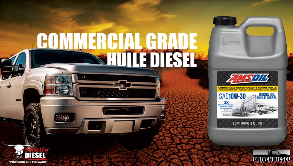 AMSOIL 10W30 COMMERCIAL-GRADE DIESEL OIL - 9,46L AMSOIL 10W30 COMMERCIAL-GRADE DIESEL OIL - 9,46L