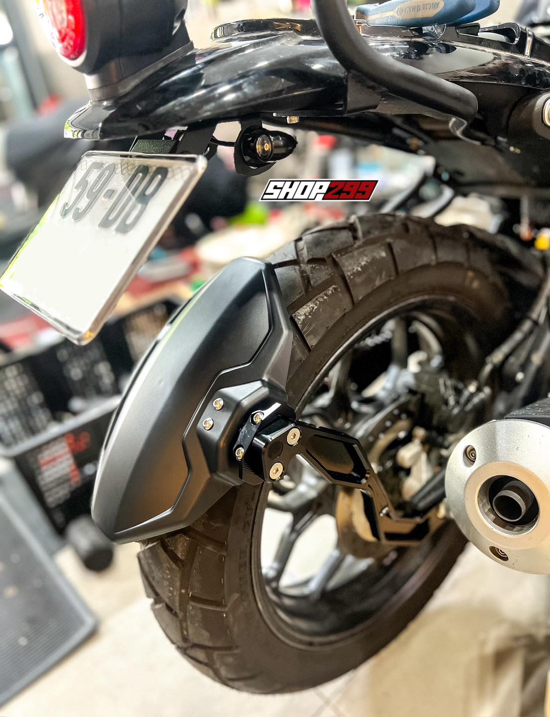 DÈ CHẮN BÙN MKLIGHTECH CHO YAMAHA XSR155 / MT15 / R15V3 / R15V4 DÈ CHẮN BÙN MKLIGHTECH CHO YAMAHA XSR155 / MT15 / R15V3 / R15V4