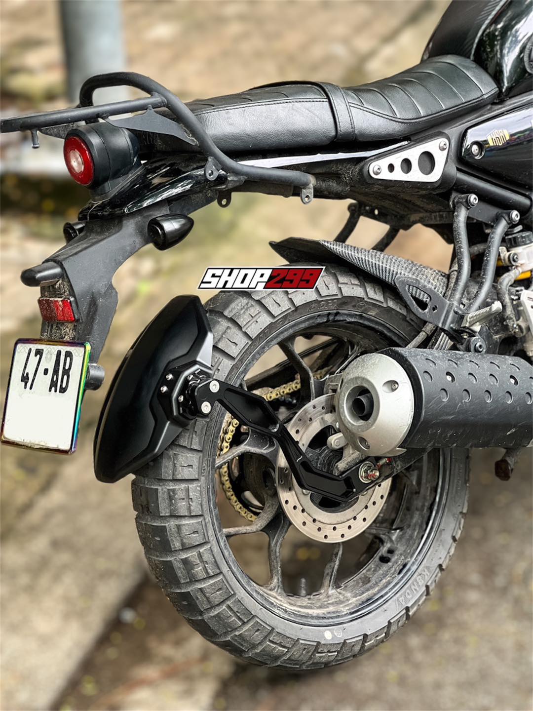 DÈ CHẮN BÙN MKLIGHTECH CHO YAMAHA XSR155 / MT15 / R15V3 / R15V4 DÈ CHẮN BÙN MKLIGHTECH CHO YAMAHA XSR155 / MT15 / R15V3 / R15V4