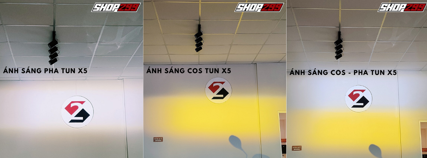 ĐÈN TRỢ SÁNG BI CẦU MINI LED TUN X5 ĐÈN TRỢ SÁNG BI CẦU MINI LED TUN X5