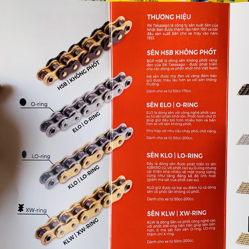 SÊN RK 428 KLW 132L SÊN RK 428 KLW 132L