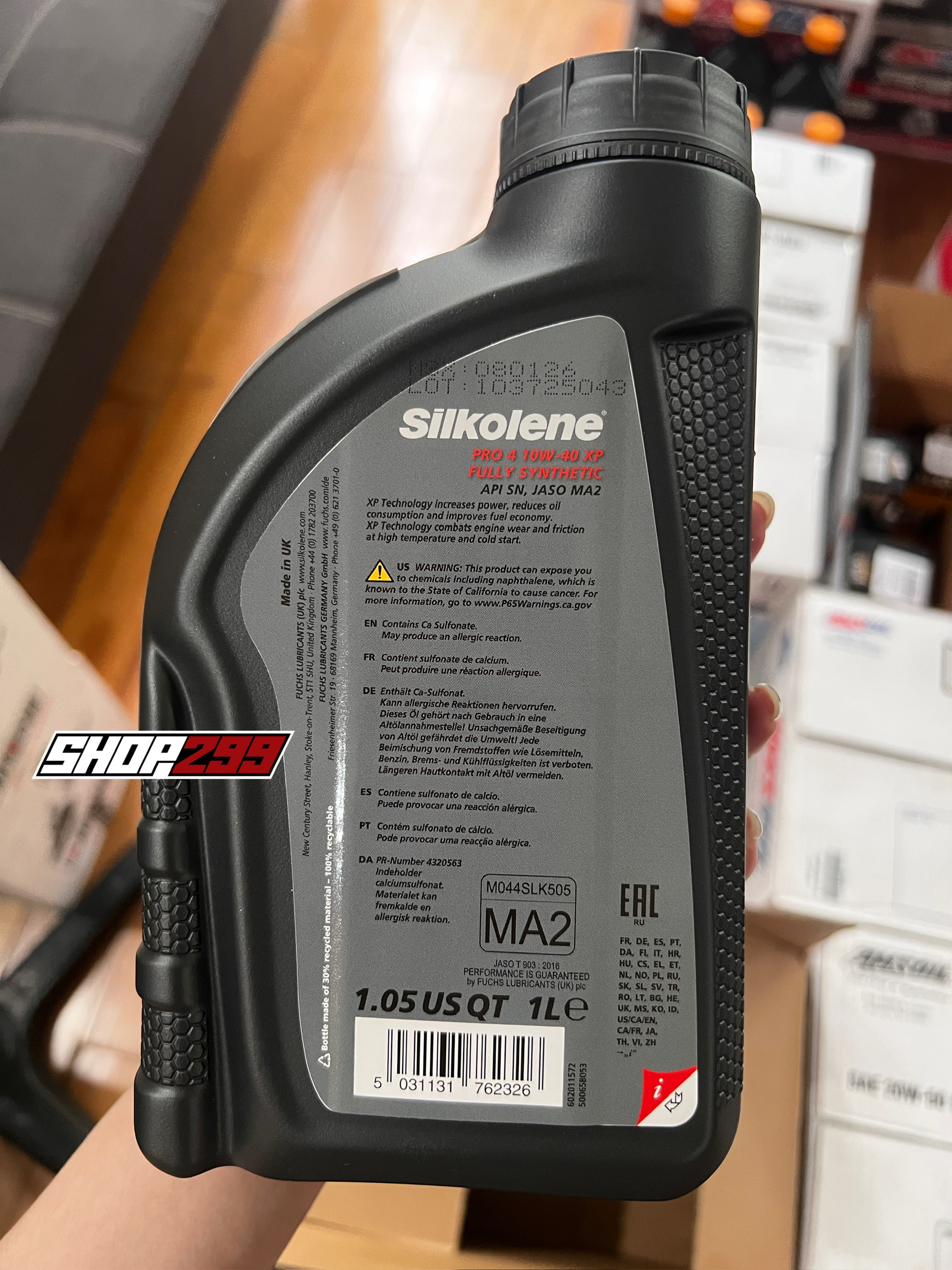 NHỚT FUCHS SILKOLENE PRO 4 10W40 XP - 1L NHỚT FUCHS SILKOLENE PRO 4 10W40 XP - 1L
