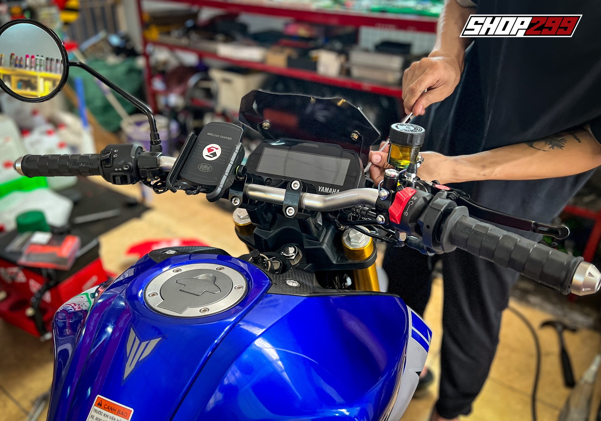 GHI ĐÔNG MT03 (PHI 22) CHÍNH HÃNG LẮP YAMAHA MT15 GHI ĐÔNG MT03 (PHI 22) CHÍNH HÃNG LẮP YAMAHA MT15