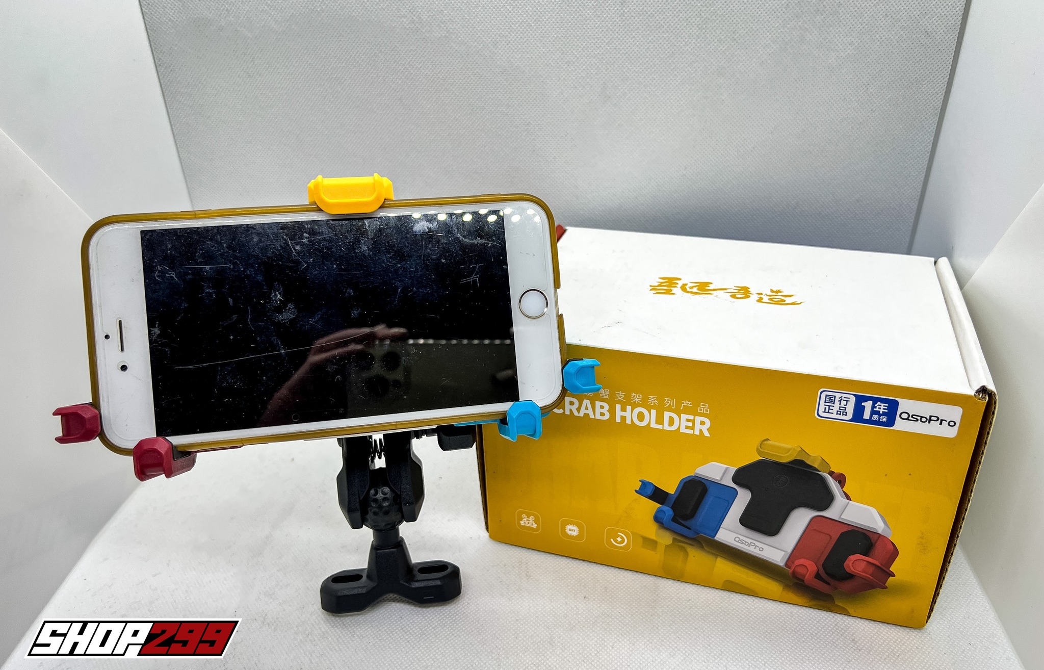 GIÁ ĐỠ ĐIỆN THOẠI CHỐNG RUNG OSOPRO KẸP CÀNG CUA (CRAB MOUNT) PHIÊN BẢN KỈ NIỆM 3 MÀU - KẸP ĐA NĂNG GIÁ ĐỠ ĐIỆN THOẠI CHỐNG RUNG OSOPRO KẸP CÀNG CUA (CRAB MOUNT) PHIÊN BẢN KỈ NIỆM 3 MÀU - KẸP ĐA NĂNG