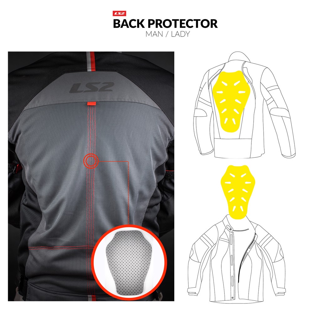 Áo Giáp Ls2 Alba Man | Shop 299