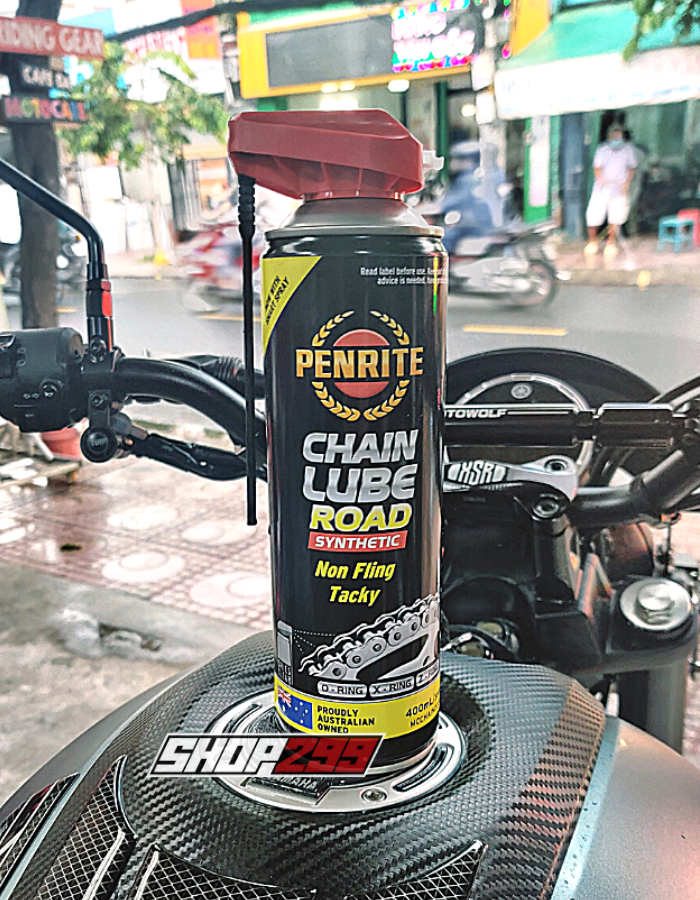 DƯỠNG SÊN PENRITE CHAIN LUBE ROAD 400ML DƯỠNG SÊN PENRITE CHAIN LUBE ROAD 400ML
