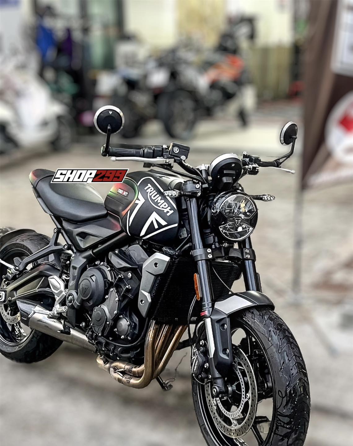 GƯƠNG GÙ TRÒN TRIUMPH GƯƠNG GÙ TRÒN TRIUMPH