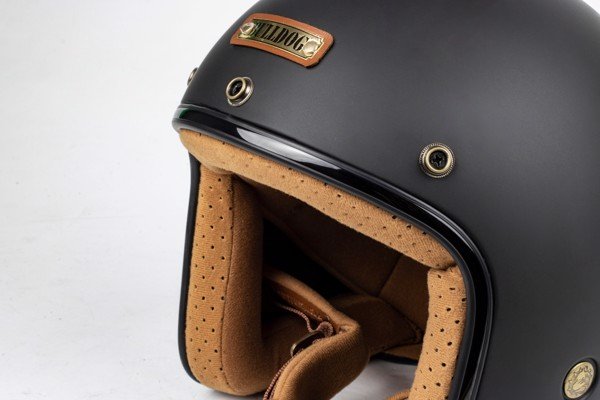 Mũ Bulldog Perro 4U Đen Nhám Mũ Bulldog Perro 4U Đen Nhám