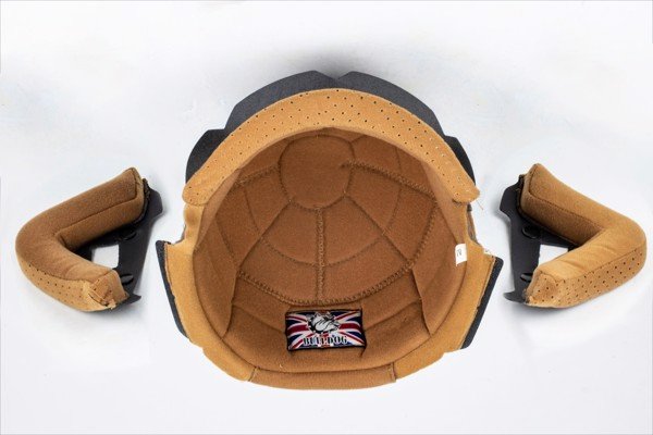 Lớp lót Mũ Bulldog Perro 4U Đen Nhám Lớp lót Mũ Bulldog Perro 4U Đen Nhám