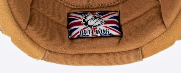 Nhãn thương hiệu mũ Bulldog Perro 4U Đen Nhám Nhãn thương hiệu mũ Bulldog Perro 4U Đen Nhám