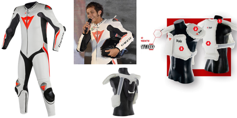 Đồ bảo hộ moto Dainese Mugello D-air One-Piece với công nghệ túi khí tự kích hoạt Đồ bảo hộ moto Dainese Mugello D-air One-Piece với công nghệ túi khí tự kích hoạt