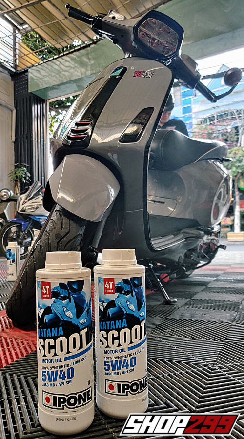 NHỚT TAY GA IPONE KATANA SCOOT 5W40 NHỚT TAY GA IPONE KATANA SCOOT 5W40