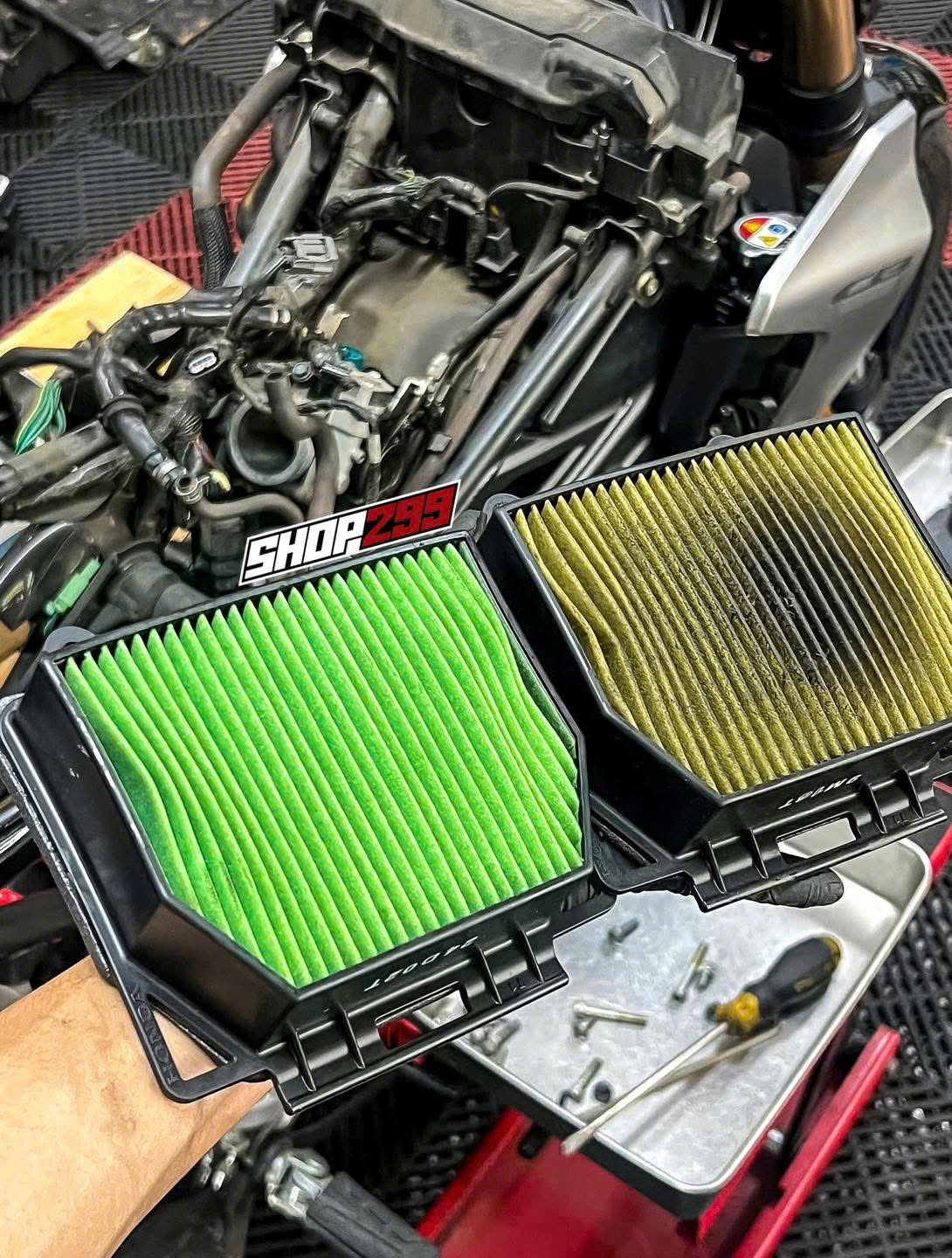 LỌC GIÓ HONDA CB300R / CB150R CHÍNH HÃNG LỌC GIÓ HONDA CB300R / CB150R CHÍNH HÃNG