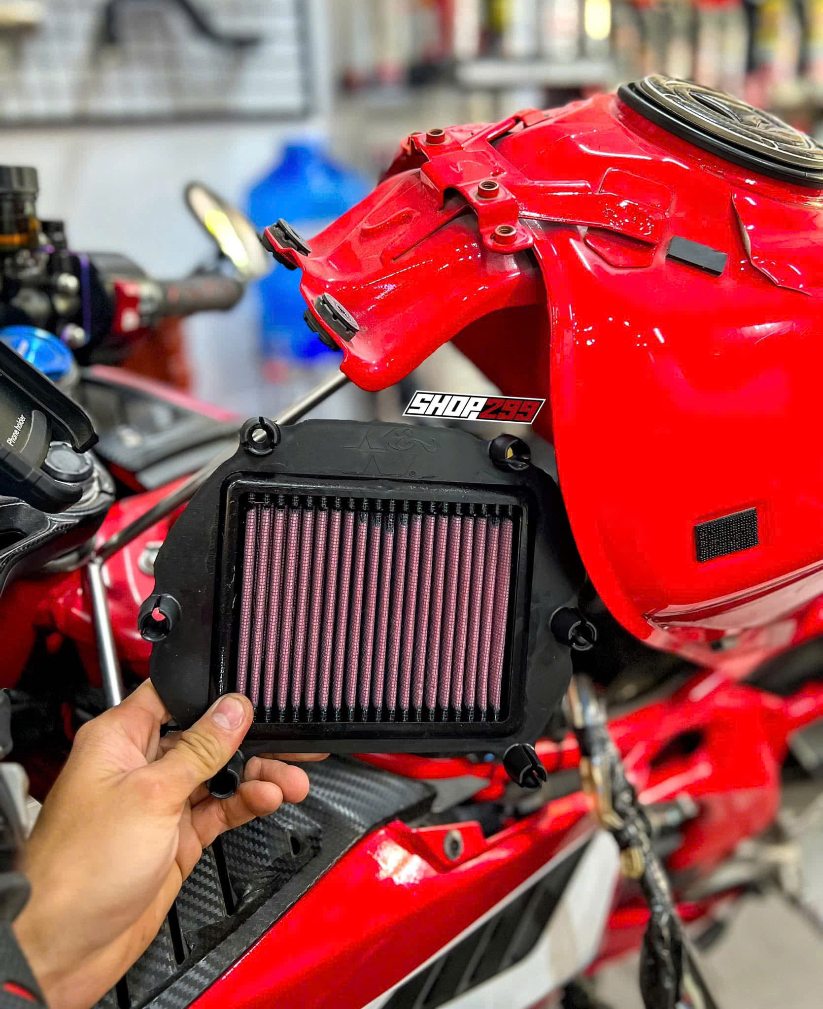 LỌC GIÓ K&N HA-2517 CHO HONDA CBR250RR LỌC GIÓ K&N HA-2517 CHO HONDA CBR250RR