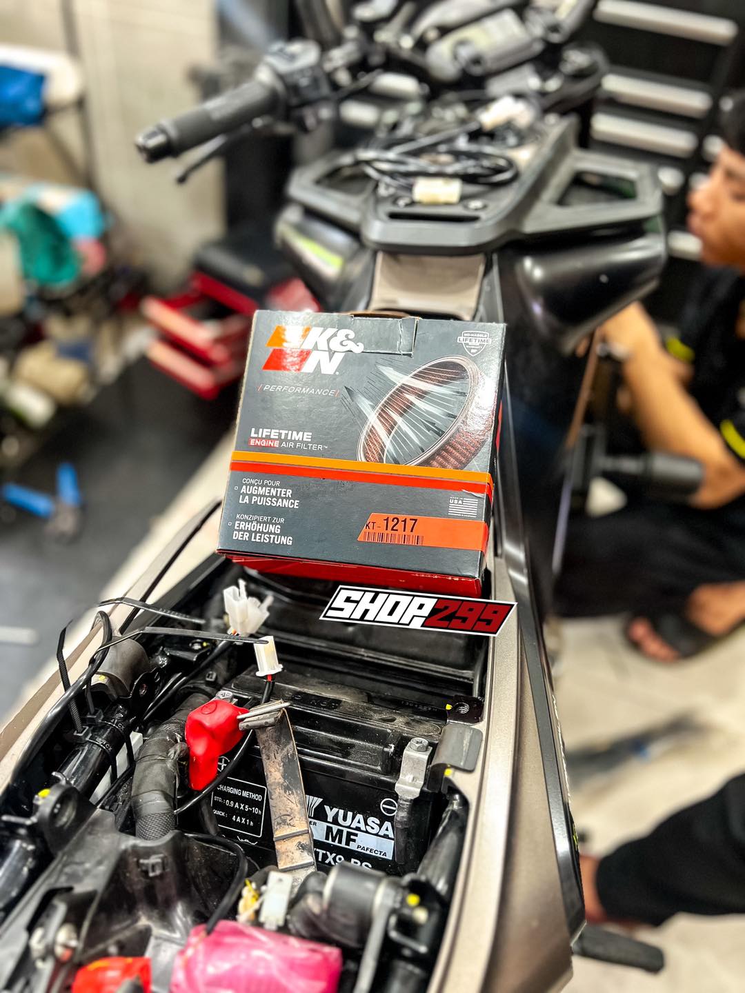 LỌC GIÓ K&N KT-1217 CHO KTM RC 125 200 250 390 / HUSQVARNA SVARTPILEN 401 LỌC GIÓ K&N KT-1217 CHO KTM RC 125 200 250 390 / HUSQVARNA SVARTPILEN 401