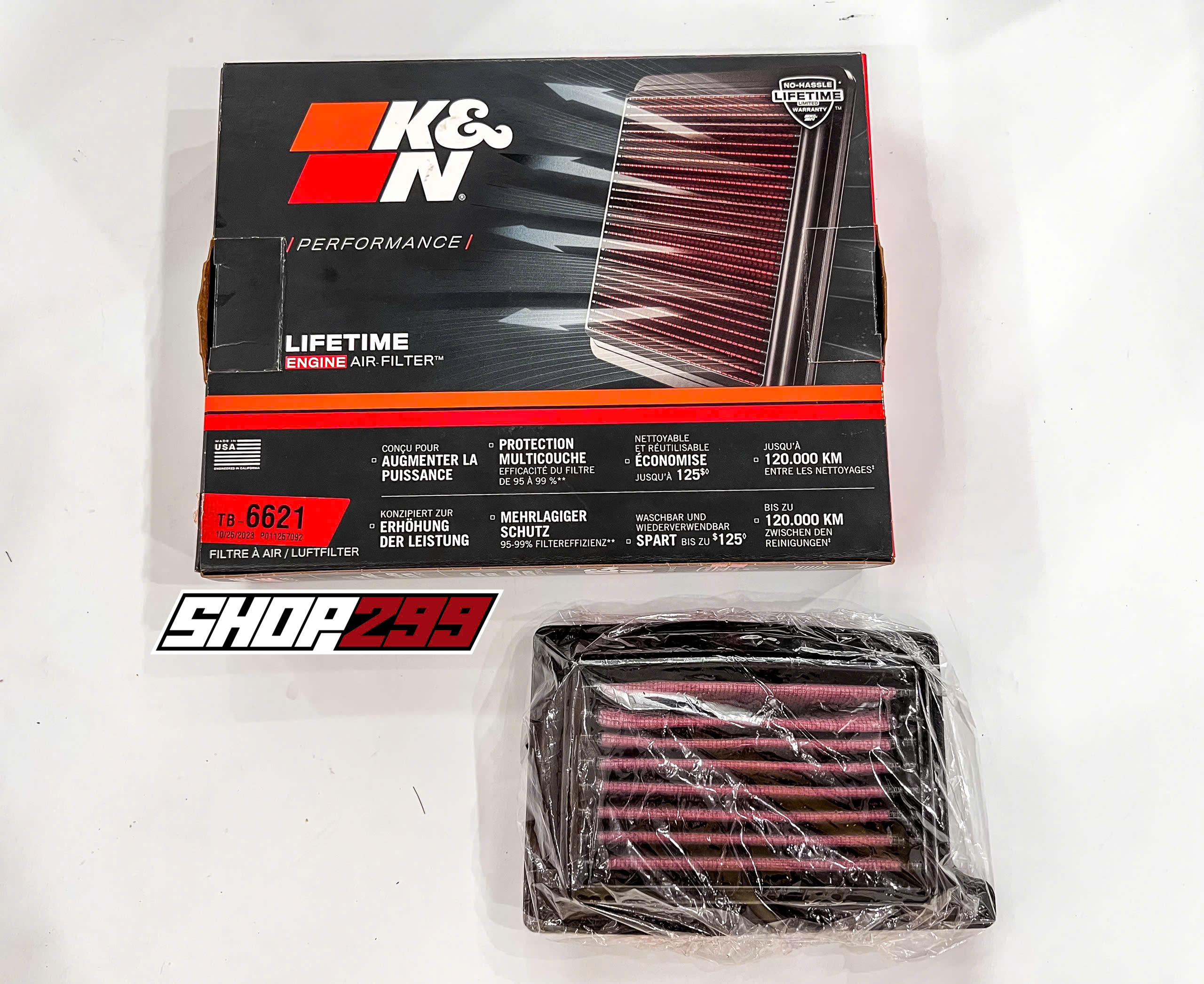 LỌC GIÓ K&N TB-6621 CHO TRIUMPH TRIDENT 660 / TIGER 660 LỌC GIÓ K&N TB-6621 CHO TRIUMPH TRIDENT 660 / TIGER 660