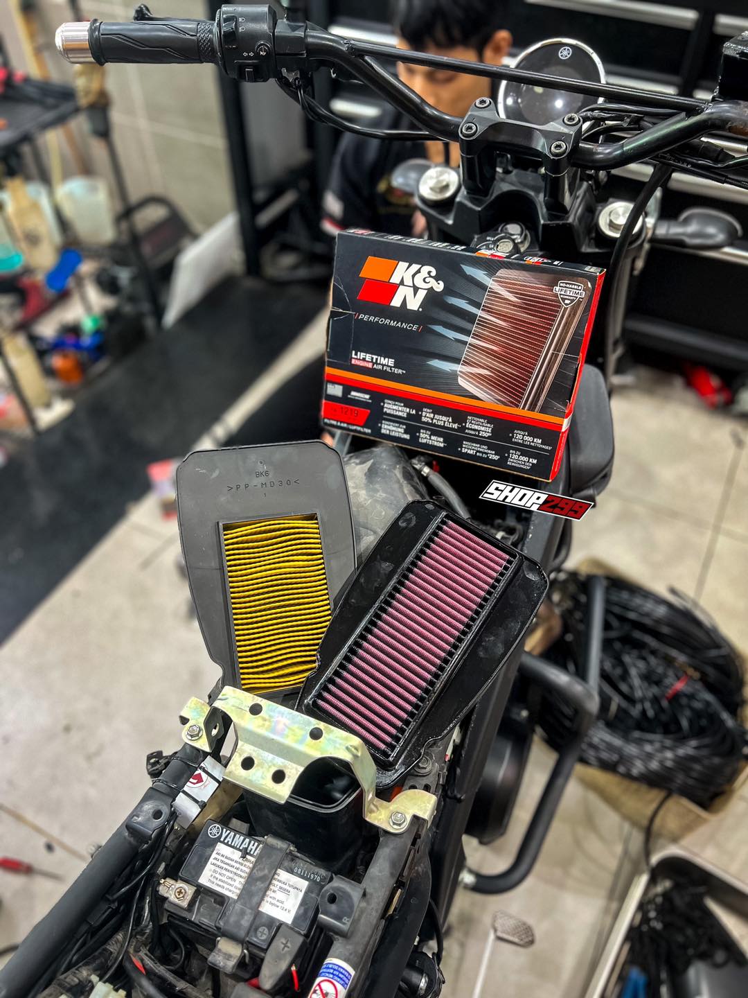 LỌC GIÓ K&N YA-1219 CHO YAMAHA XSR155 / XS155R / R15V3 / R15V4 / MT15 / FZ155 CHÍNH HÃNG LỌC GIÓ K&N YA-1219 CHO YAMAHA XSR155 / XS155R / R15V3 / R15V4 / MT15 / FZ155 CHÍNH HÃNG