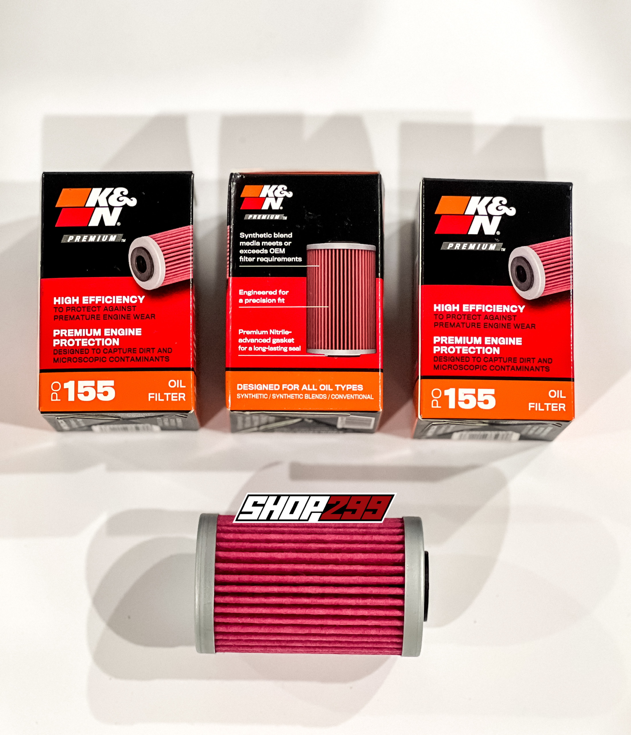 LỌC NHỚT K&N 155 LỌC NHỚT K&N 155