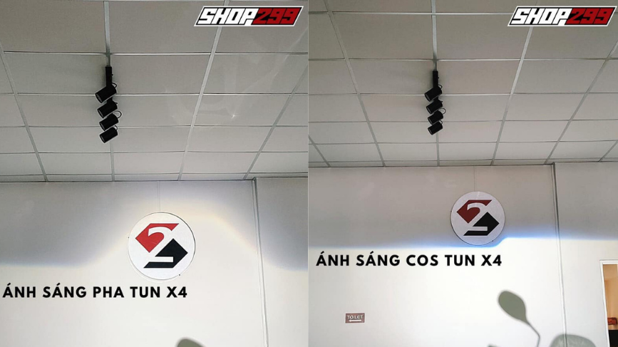 ĐÈN TRỢ SÁNG BI CẦU LED TUN X4 ĐÈN TRỢ SÁNG BI CẦU LED TUN X4