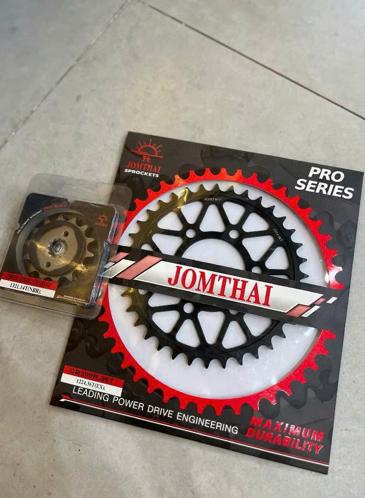 NHÔNG DĨA JOMTHAI CHO HONDA CB300R NHÔNG DĨA JOMTHAI CHO HONDA CB300R