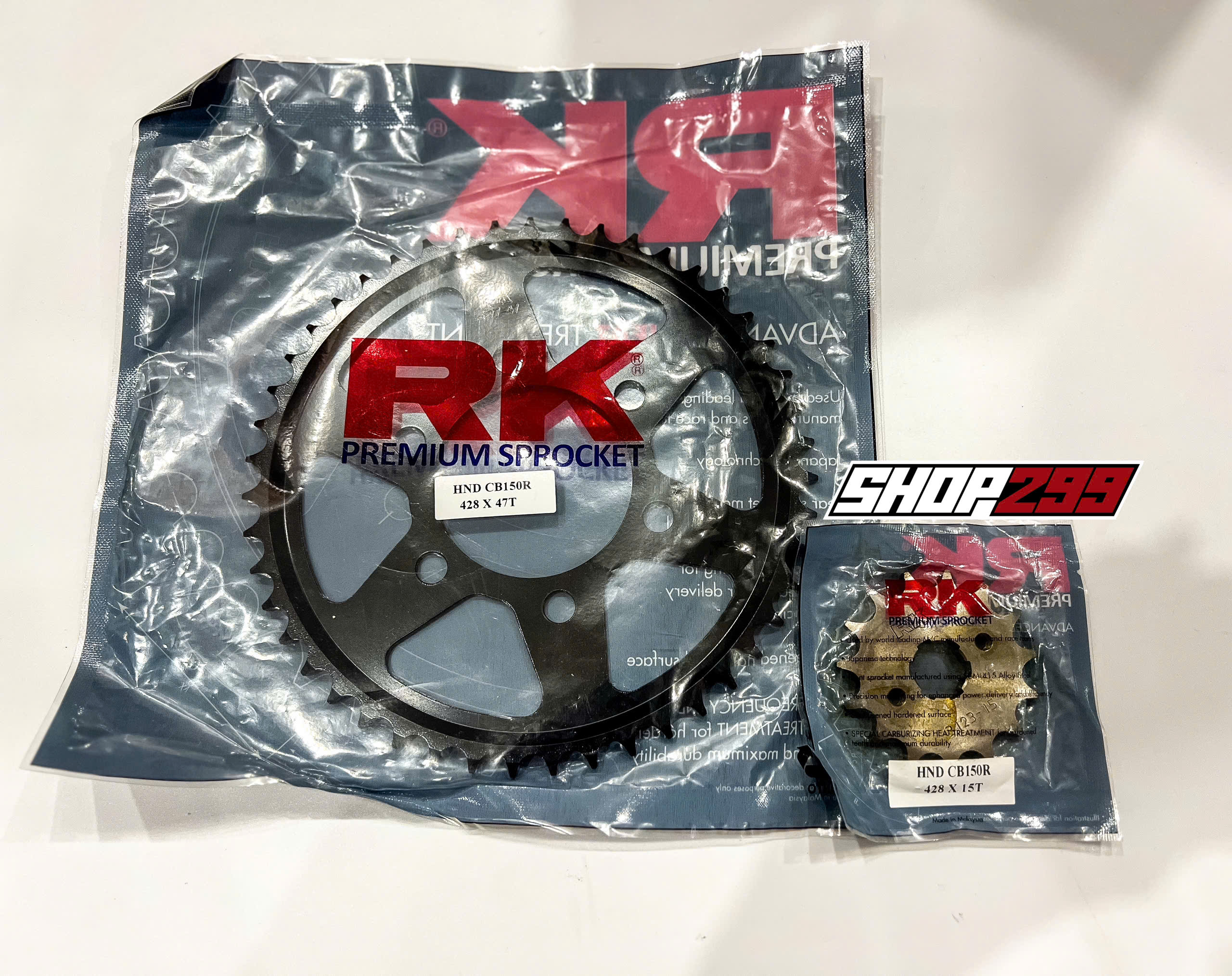 NHÔNG DĨA RK CHO HONDA CB150R NEO SPORT NHÔNG DĨA RK CHO HONDA CB150R NEO SPORT