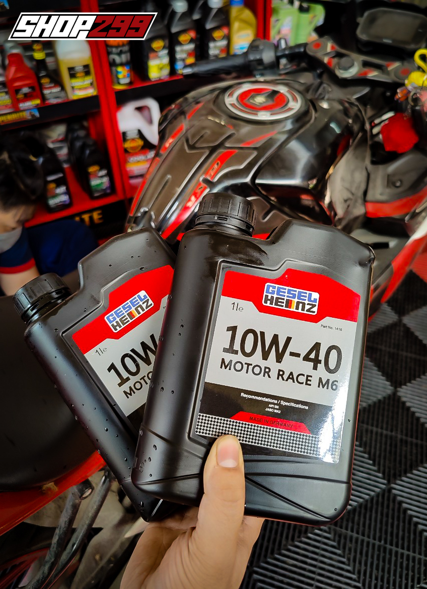 NHỚT GESEL HEINZ MOTOR RACE M6 10W40 NHỚT GESEL HEINZ MOTOR RACE M6 10W40
