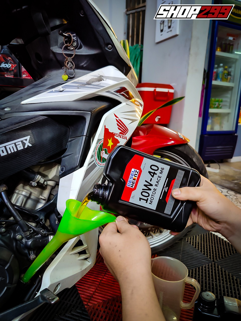 NHỚT GESEL HEINZ MOTOR RACE M6 10W40 NHỚT GESEL HEINZ MOTOR RACE M6 10W40