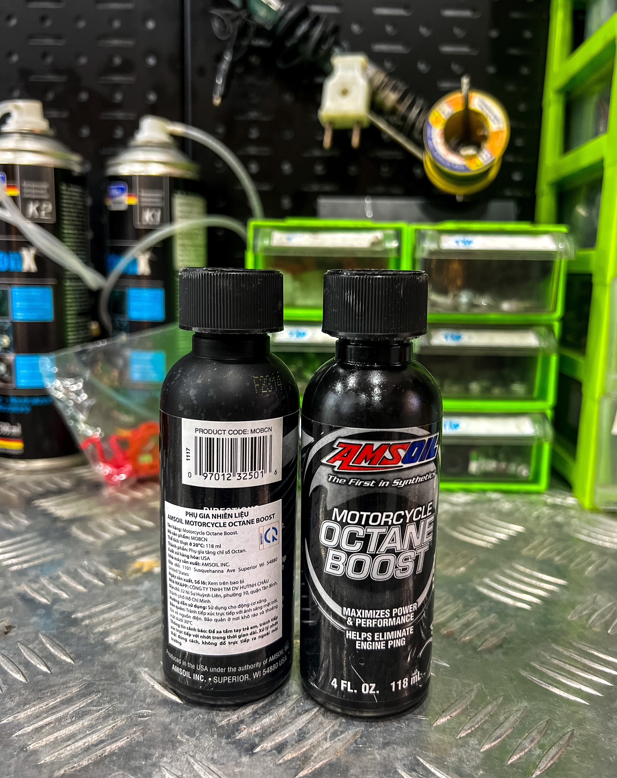 PHỤ GIA TĂNG CHỈ SỐ OCTANE AMSOIL MOTORCYCLE OCTANE BOOST - 118ML PHỤ GIA TĂNG CHỈ SỐ OCTANE AMSOIL MOTORCYCLE OCTANE BOOST - 118ML