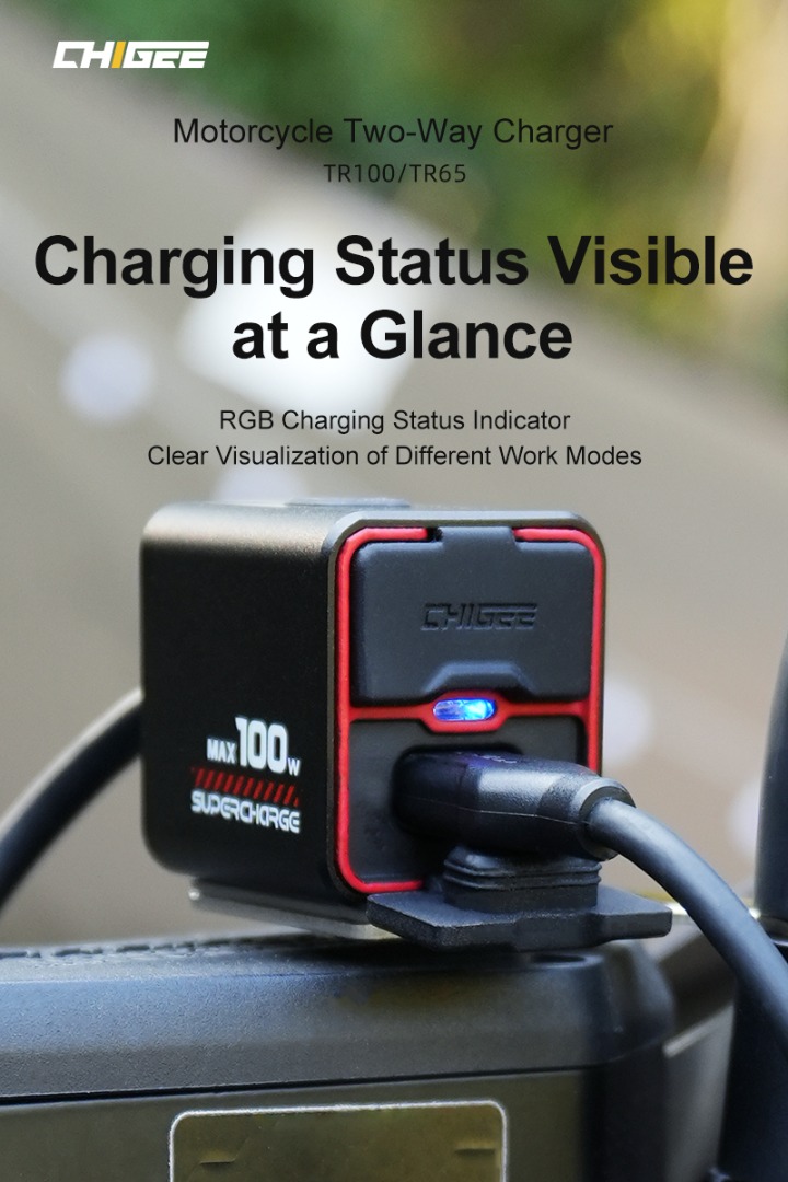 SẠC NHANH USB CHIGEE TR100 SẠC NHANH USB CHIGEE TR100