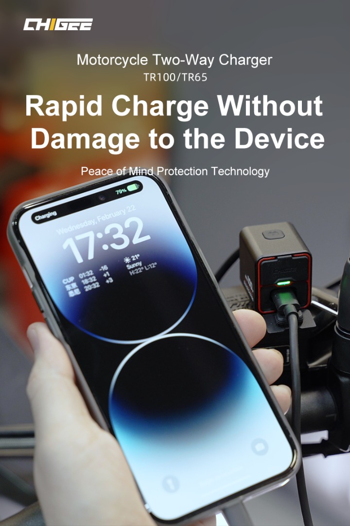 SẠC NHANH USB CHIGEE TR100 SẠC NHANH USB CHIGEE TR100