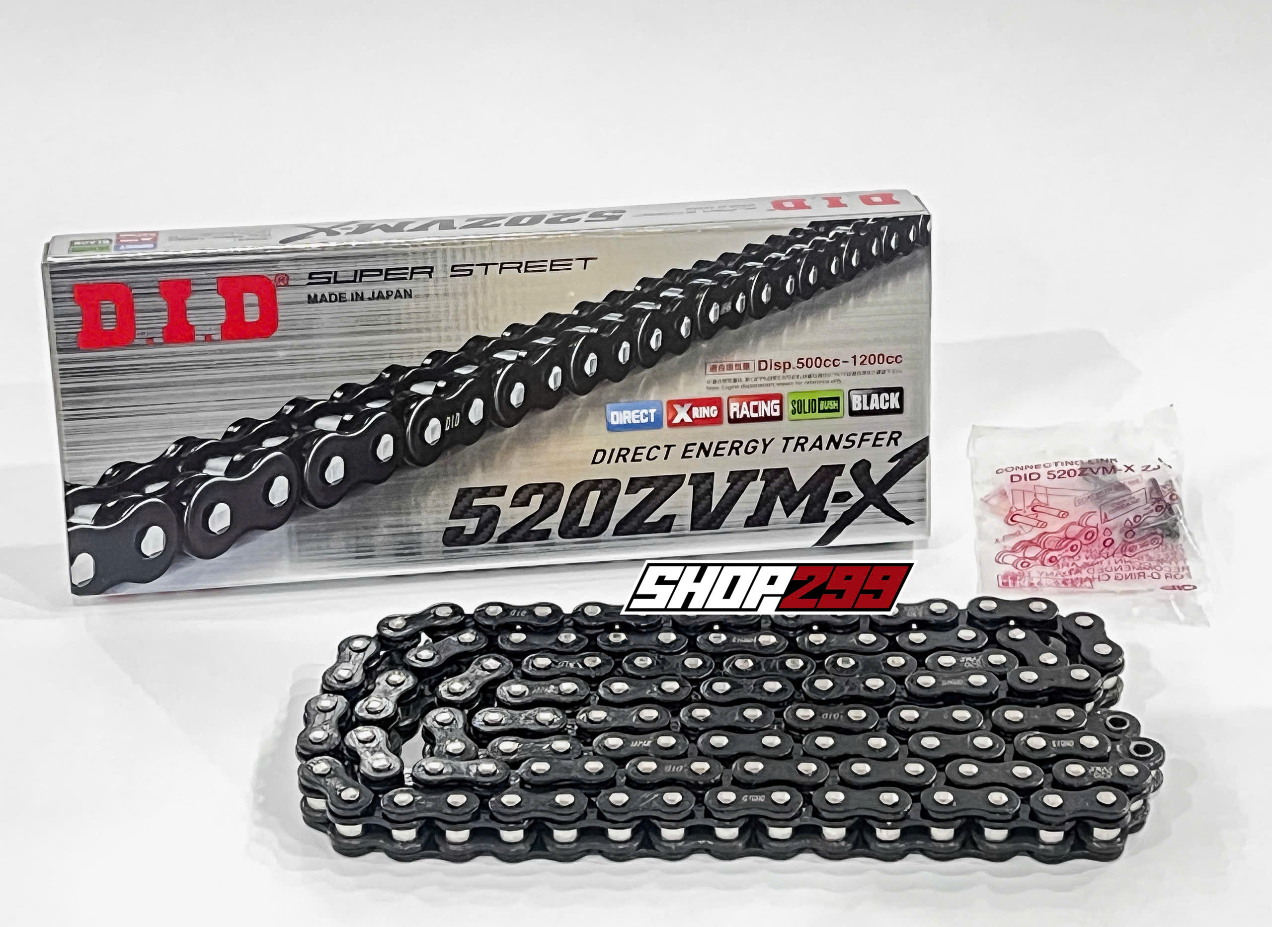 SÊN D.I.D 520 ZVM-X 120L (PHỐT X-RING) - MÀU ĐEN SÊN D.I.D 520 ZVM-X 120L (PHỐT X-RING) - MÀU ĐEN