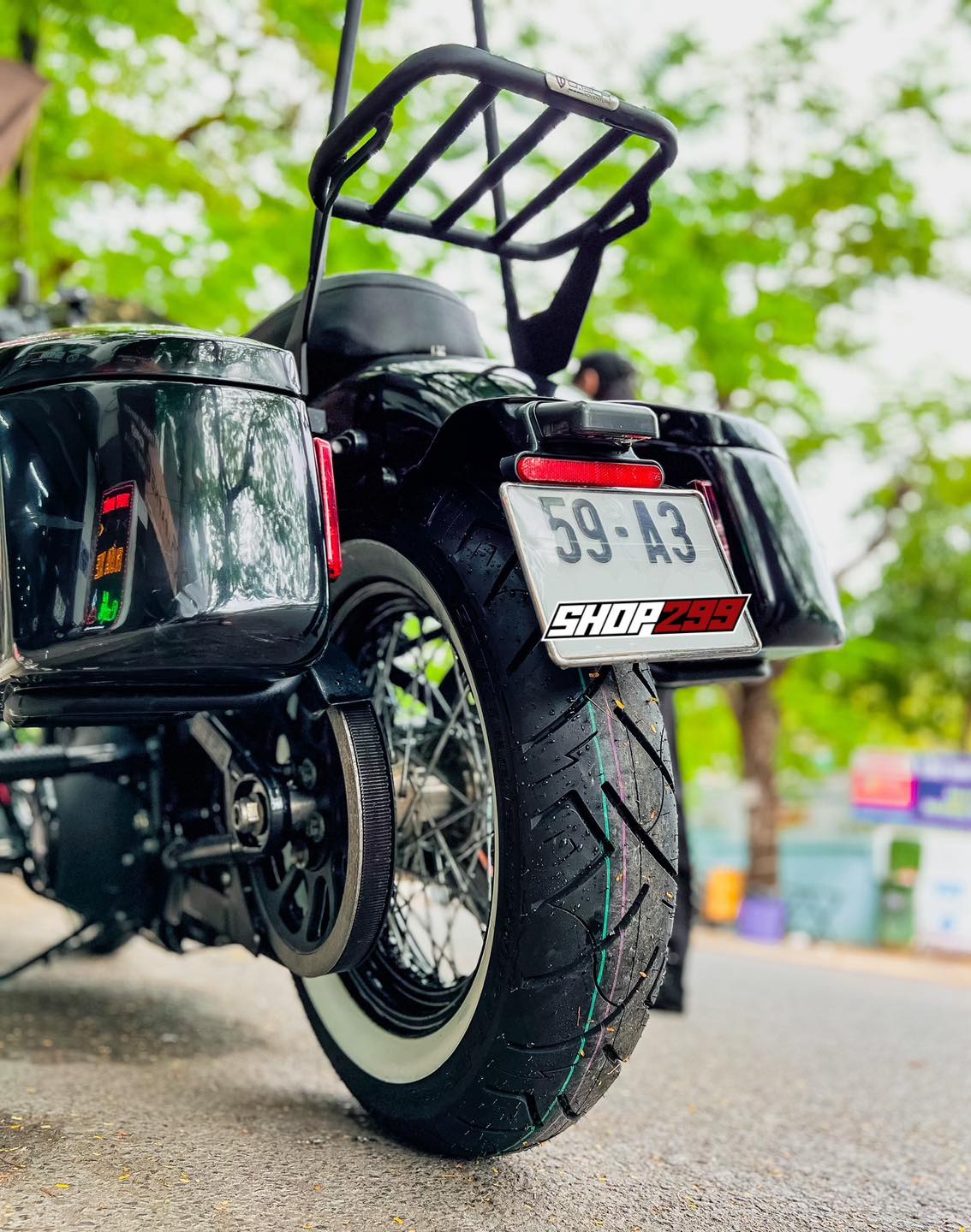 LỐP SHINKO SR777 WHITEWALL 150/80-16 LỐP SHINKO SR777 WHITEWALL 150/80-16