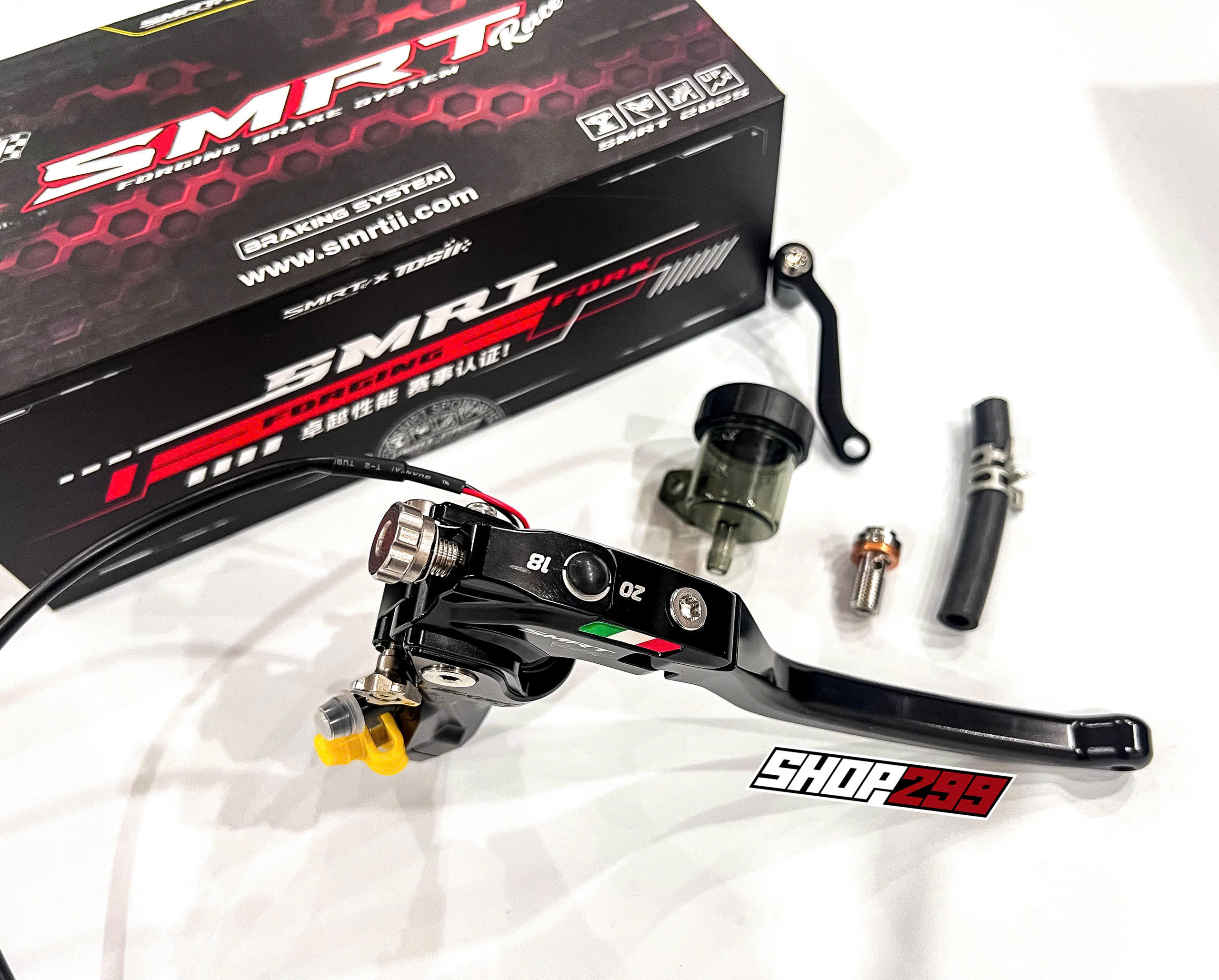 TAY THẮNG SMRT BILLET BÌNH DẦU RỜI KIỂU BREMBO CORSA CORTA RR - FULL ĐEN TAY THẮNG SMRT BILLET BÌNH DẦU RỜI KIỂU BREMBO CORSA CORTA RR - FULL ĐEN