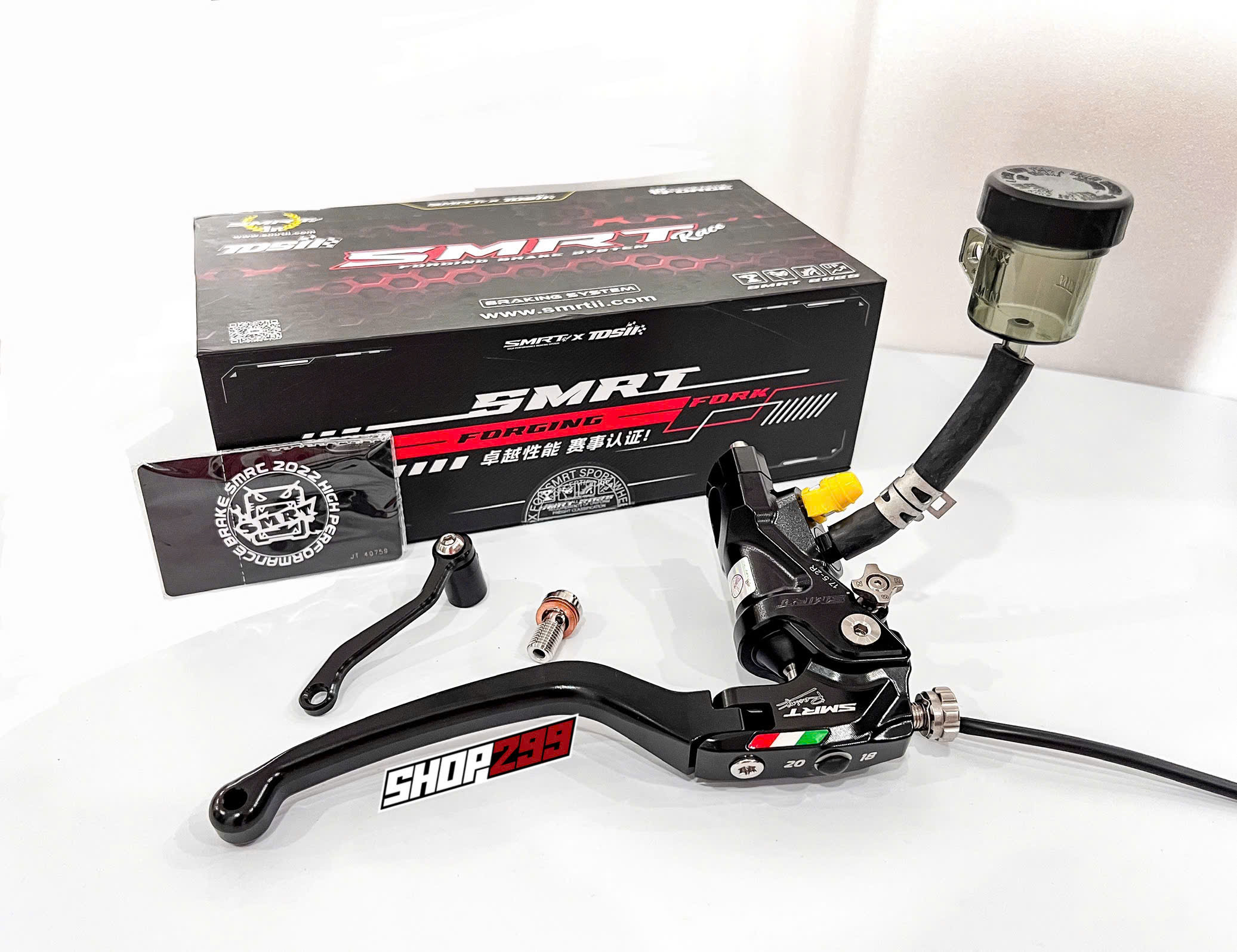 TAY THẮNG SMRT BILLET BÌNH DẦU RỜI KIỂU BREMBO CORSA CORTA RR - FULL ĐEN TAY THẮNG SMRT BILLET BÌNH DẦU RỜI KIỂU BREMBO CORSA CORTA RR - FULL ĐEN