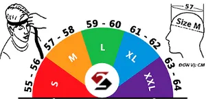 Hướng Dẫn Chọn Size Mũ Bảo Hiểm Moto