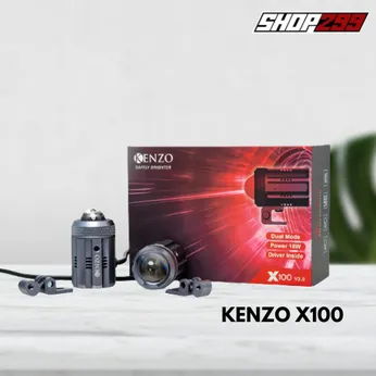 ĐÈN TRỢ SÁNG BI CẦU MINI KENZO X100 V3 (CHÍNH HÃNG)