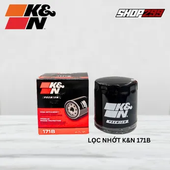 LỌC NHỚT K&N 171B (ĐEN) CHO HARLEY DAVIDSON