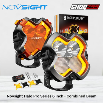 ĐÈN TRỢ SÁNG NOVSIGHT HALO PRO SERIES 6 INCH - COMBINED BEAM 80W