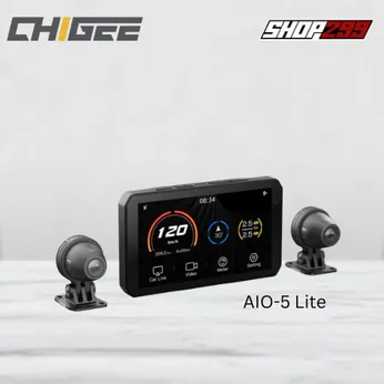 CAMERA HÀNH TRÌNH CARPLAY CHIGEE AIO-5 LITE & MÀN HÌNH HIỂN THỊ (5 INCH)