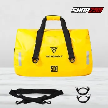 TÚI CHỐNG NƯỚC MOTOWOLF 40L CHÍNH HÃNG (VÀNG) | SHOP 299