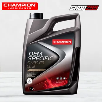 NHỚT CHAMPION OEM SPECIFIC 5W30 C3 LL III - 4L
