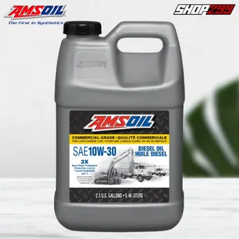 AMSOIL 10W30 COMMERCIAL-GRADE DIESEL OIL - 9,46L
