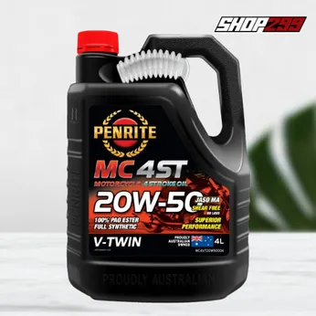 NHỚT PENRITE V-Twin 100% PAO&ESTER 20W50 - 4L