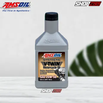 Dầu nhớt AMSOIL 20W-50 Synthetic V-Twin - Quart (946ml)