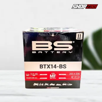BÌNH ẮC QUY BS BTX14 - BS (MF) CHÍNH HÃNG