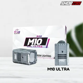 ĐÈN TRỢ SÁNG BI CẦU MINI TITAN MOTO M10 ULTRA