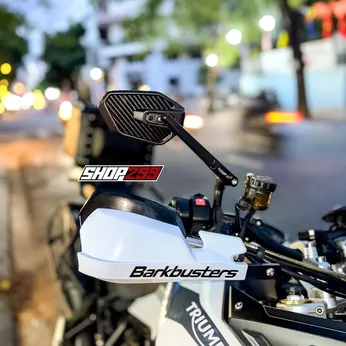 BẢO VỆ TAY LÁI KIỂU BARKBUSTERS - MÀU TRẮNG