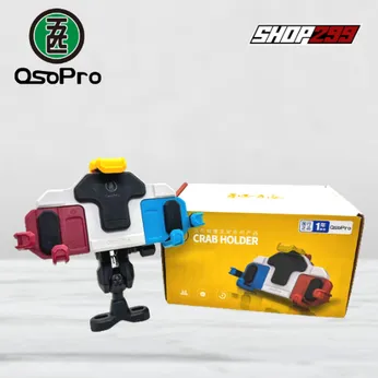 GIÁ ĐỠ ĐIỆN THOẠI CHỐNG RUNG OSOPRO KẸP CÀNG CUA (CRAB MOUNT) PHIÊN BẢN KỈ NIỆM 3 MÀU - KẸP ĐA NĂNG