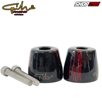 GÙ CHỐNG RUNG NẶNG CARBON GH RACING - VÂN ĐỎ